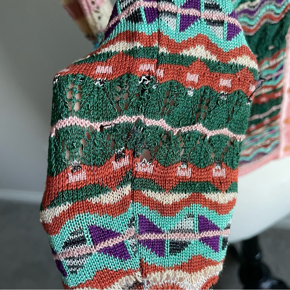 Vintage Missoni Knit Button up Cardigan - Picture 10 of 12